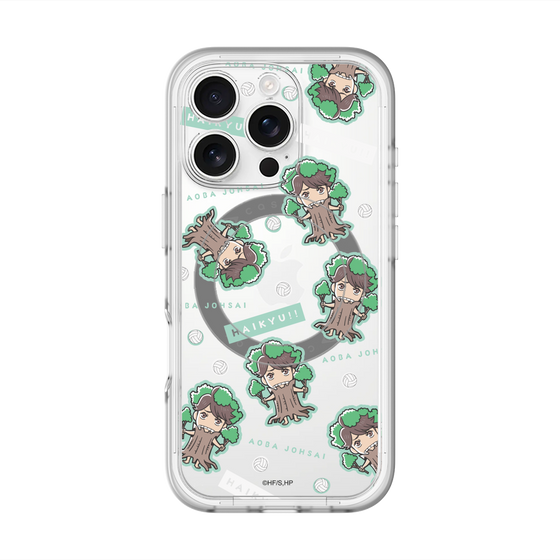 スリムプロテクションプレミアムケース with MagSafe［ ハイキュー!! - マスコットキャラ - 青葉城西高校 ］