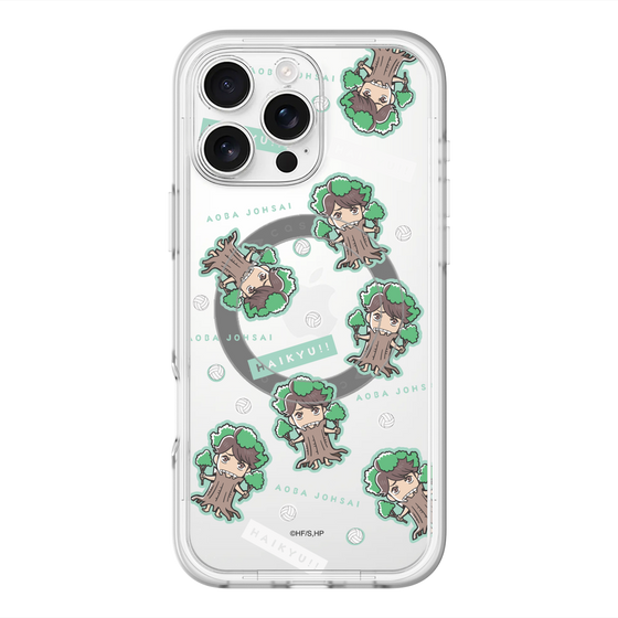 スリムプロテクションプレミアムケース with MagSafe［ ハイキュー!! - マスコットキャラ - 青葉城西高校 ］