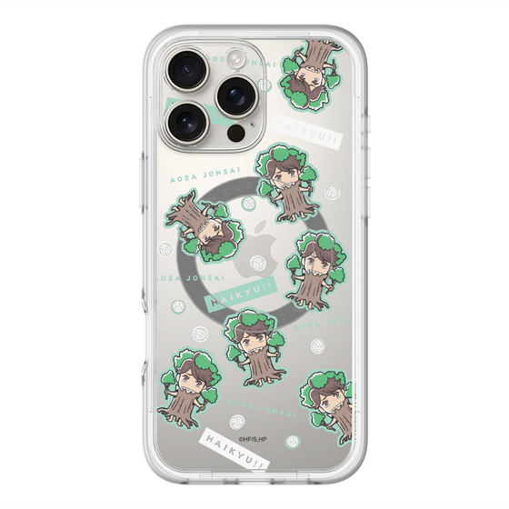 スリムプロテクションプレミアムケース with MagSafe［ ハイキュー!! - マスコットキャラ - 青葉城西高校 ］