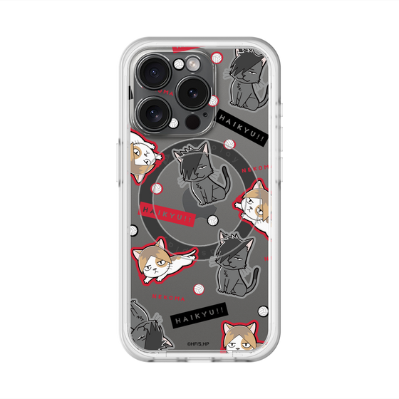 スリムプロテクションプレミアムケース with MagSafe［ ハイキュー!! - マスコットキャラ - 音駒高校 ］