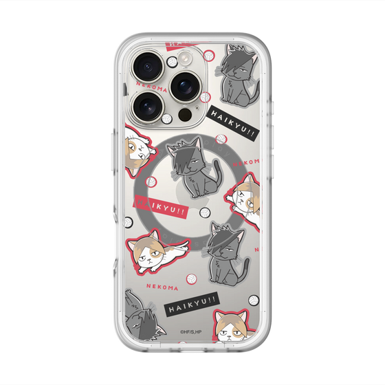 スリムプロテクションプレミアムケース with MagSafe［ ハイキュー!! - マスコットキャラ - 音駒高校 ］