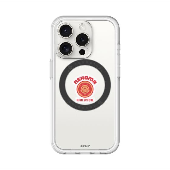 スリムプロテクションプレミアムケース with MagSafe［ ハイキュー!! - スクールバッジ - 音駒高校 ］