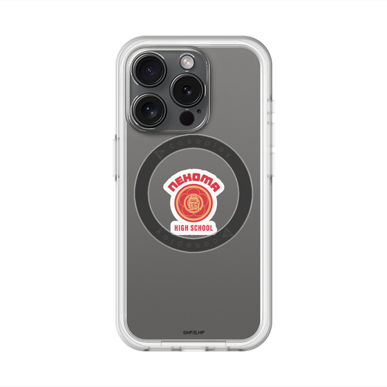 スリムプロテクションプレミアムケース with MagSafe［ ハイキュー!! - スクールバッジ - 音駒高校 ］