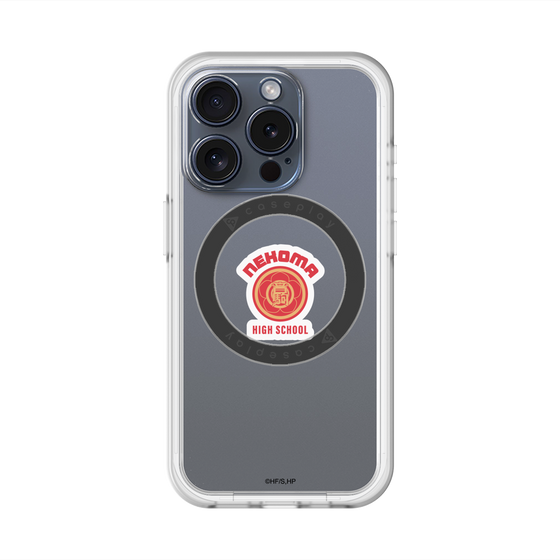 スリムプロテクションプレミアムケース with MagSafe［ ハイキュー!! - スクールバッジ - 音駒高校 ］