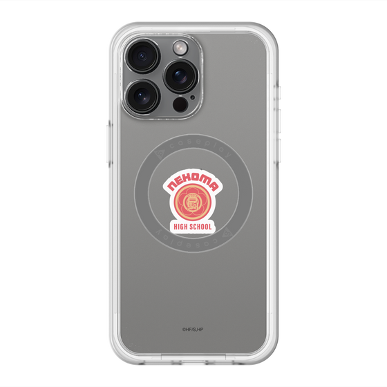 スリムプロテクションプレミアムケース with MagSafe［ ハイキュー!! - スクールバッジ - 音駒高校 ］
