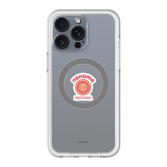 スリムプロテクションプレミアムケース with MagSafe［ ハイキュー!! - スクールバッジ - 音駒高校 ］