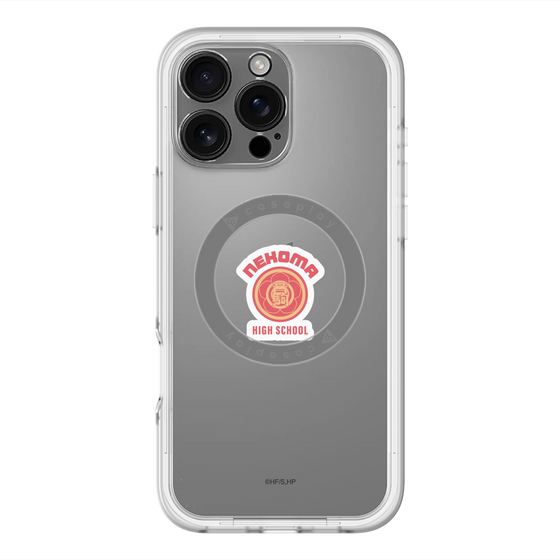 スリムプロテクションプレミアムケース with MagSafe［ ハイキュー!! - スクールバッジ - 音駒高校 ］