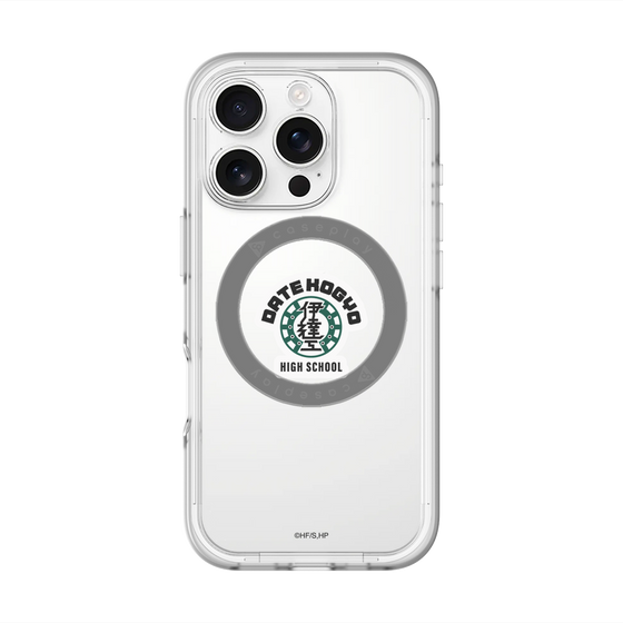 スリムプロテクションプレミアムケース with MagSafe［ ハイキュー!! - スクールバッジ - 伊達工業高校 ］
