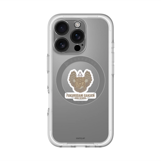 スリムプロテクションプレミアムケース with MagSafe［ ハイキュー!! - スクールバッジ - 梟谷学園高校 ］