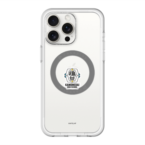 スリムプロテクションプレミアムケース with MagSafe［ ハイキュー!! - スクールバッジ - 鴎台高校 ］