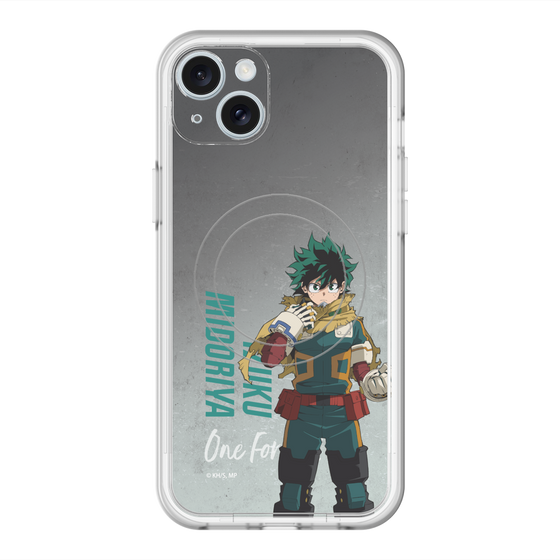 スリムプロテクションプレミアムケース with MagSafe［ 僕のヒーローアカデミア - 立ち絵 - 緑谷 出久 ］