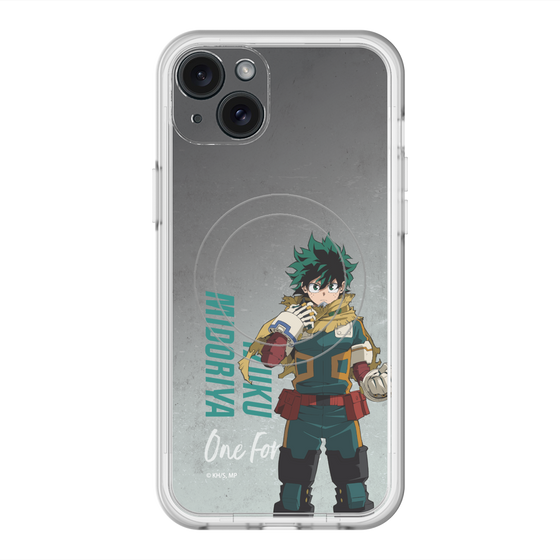 スリムプロテクションプレミアムケース with MagSafe［ 僕のヒーローアカデミア - 立ち絵 - 緑谷 出久 ］