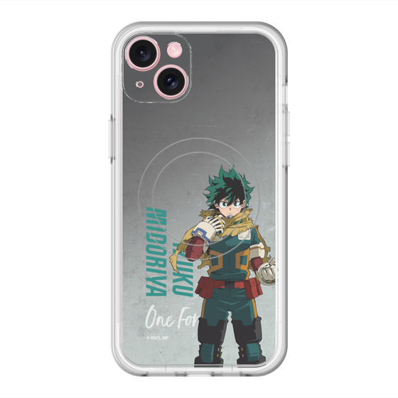 スリムプロテクションプレミアムケース with MagSafe［ 僕のヒーローアカデミア - 立ち絵 - 緑谷 出久 ］