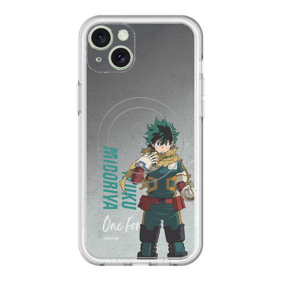 スリムプロテクションプレミアムケース with MagSafe［ 僕のヒーローアカデミア - 立ち絵 - 緑谷 出久 ］