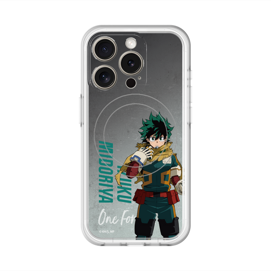 スリムプロテクションプレミアムケース with MagSafe［ 僕のヒーローアカデミア - 立ち絵 - 緑谷 出久 ］