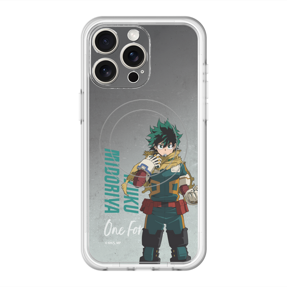 スリムプロテクションプレミアムケース with MagSafe［ 僕のヒーローアカデミア - 立ち絵 - 緑谷 出久 ］