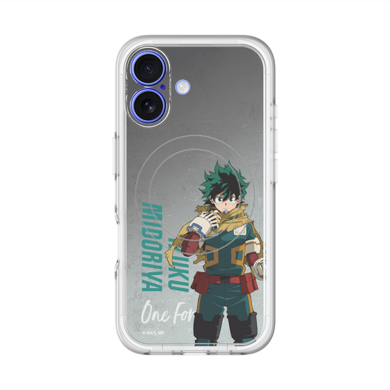 スリムプロテクションプレミアムケース with MagSafe［ 僕のヒーローアカデミア - 立ち絵 - 緑谷 出久 ］