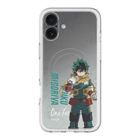 スリムプロテクションプレミアムケース with MagSafe［ 僕のヒーローアカデミア - 立ち絵 - 緑谷 出久 ］