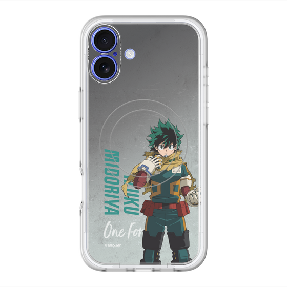 スリムプロテクションプレミアムケース with MagSafe［ 僕のヒーローアカデミア - 立ち絵 - 緑谷 出久 ］