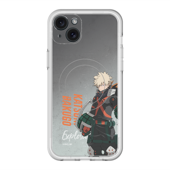 スリムプロテクションプレミアムケース with MagSafe［ 僕のヒーローアカデミア - 立ち絵 - 爆豪 勝己 ］