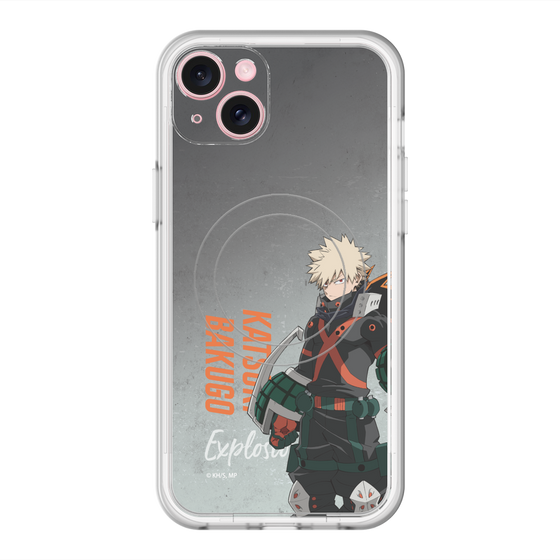 スリムプロテクションプレミアムケース with MagSafe［ 僕のヒーローアカデミア - 立ち絵 - 爆豪 勝己 ］