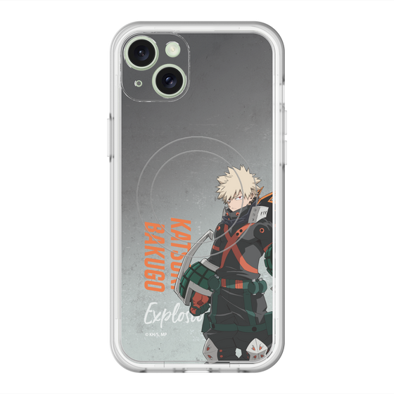 スリムプロテクションプレミアムケース with MagSafe［ 僕のヒーローアカデミア - 立ち絵 - 爆豪 勝己 ］