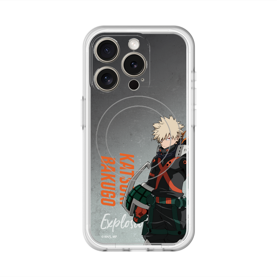 スリムプロテクションプレミアムケース with MagSafe［ 僕のヒーローアカデミア - 立ち絵 - 爆豪 勝己 ］