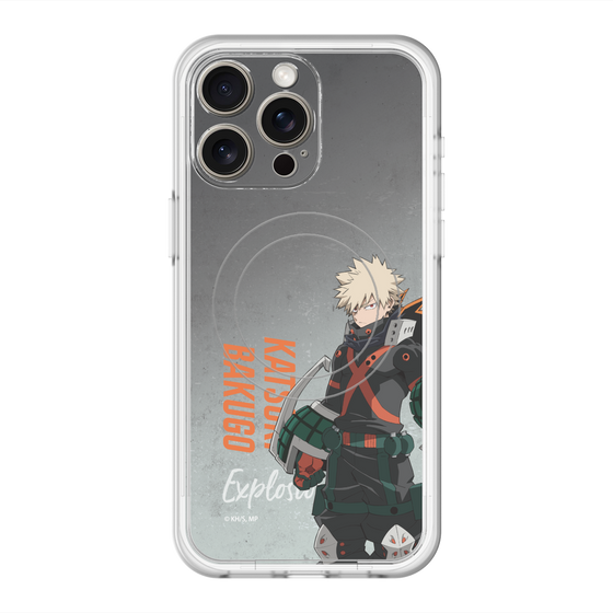 スリムプロテクションプレミアムケース with MagSafe［ 僕のヒーローアカデミア - 立ち絵 - 爆豪 勝己 ］