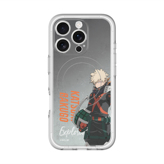 スリムプロテクションプレミアムケース with MagSafe［ 僕のヒーローアカデミア - 立ち絵 - 爆豪 勝己 ］