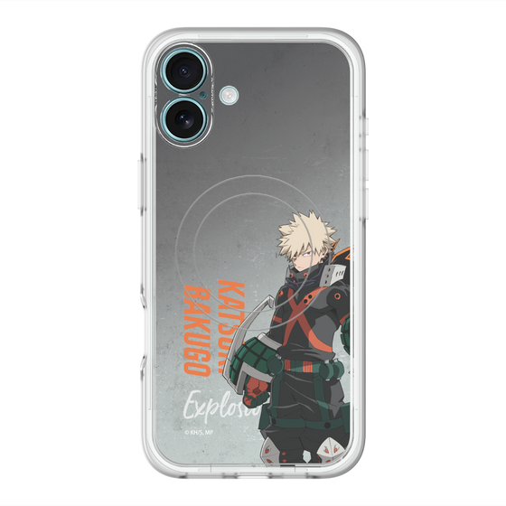 スリムプロテクションプレミアムケース with MagSafe［ 僕のヒーローアカデミア - 立ち絵 - 爆豪 勝己 ］