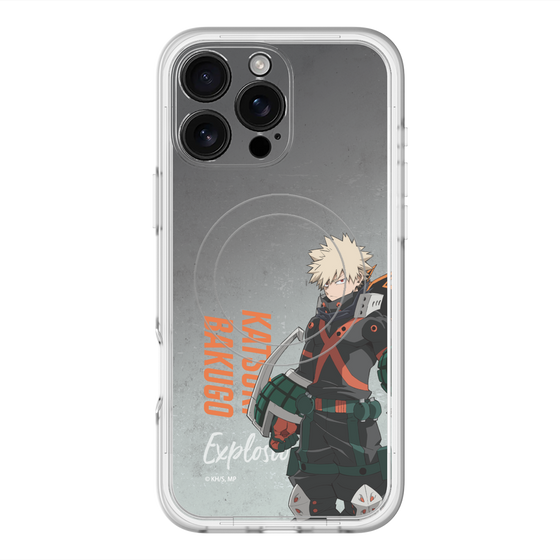 スリムプロテクションプレミアムケース with MagSafe［ 僕のヒーローアカデミア - 立ち絵 - 爆豪 勝己 ］