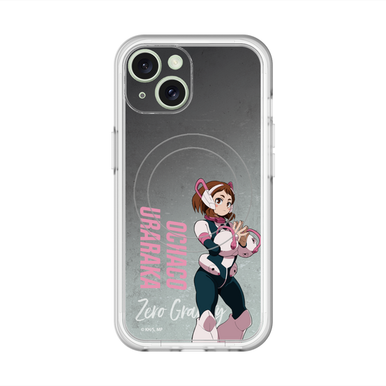 スリムプロテクションプレミアムケース with MagSafe［ 僕のヒーローアカデミア - 立ち絵 - 麗日 お茶子 ］