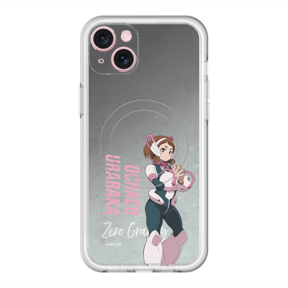 スリムプロテクションプレミアムケース with MagSafe［ 僕のヒーローアカデミア - 立ち絵 - 麗日 お茶子 ］