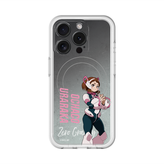 スリムプロテクションプレミアムケース with MagSafe［ 僕のヒーローアカデミア - 立ち絵 - 麗日 お茶子 ］