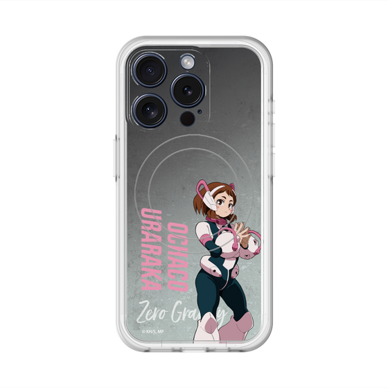 スリムプロテクションプレミアムケース with MagSafe［ 僕のヒーローアカデミア - 立ち絵 - 麗日 お茶子 ］