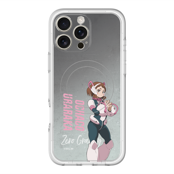 スリムプロテクションプレミアムケース with MagSafe［ 僕のヒーローアカデミア - 立ち絵 - 麗日 お茶子 ］