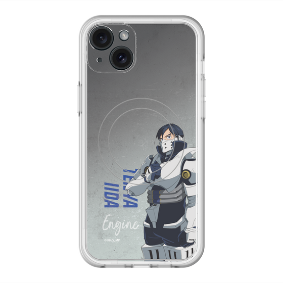 スリムプロテクションプレミアムケース with MagSafe［ 僕のヒーローアカデミア - 立ち絵 - 飯田 天哉 ］