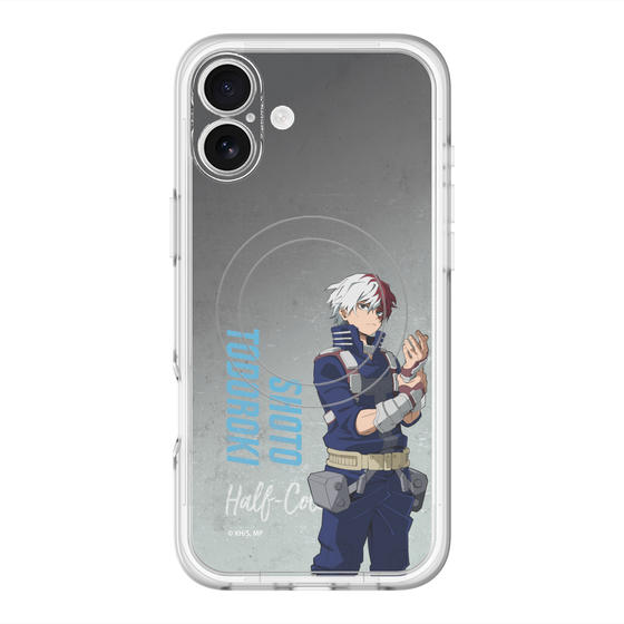 スリムプロテクションプレミアムケース with MagSafe［ 僕のヒーローアカデミア - 立ち絵 - 轟 焦凍 ］