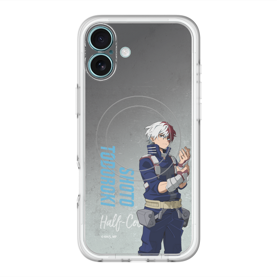 スリムプロテクションプレミアムケース with MagSafe［ 僕のヒーローアカデミア - 立ち絵 - 轟 焦凍 ］