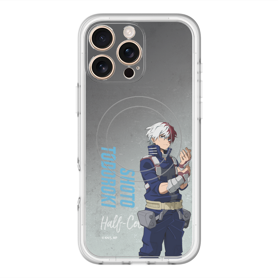 スリムプロテクションプレミアムケース with MagSafe［ 僕のヒーローアカデミア - 立ち絵 - 轟 焦凍 ］