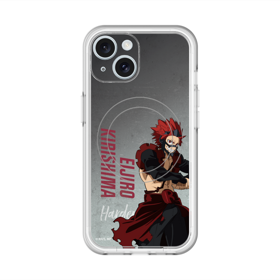スリムプロテクションプレミアムケース with MagSafe［ 僕のヒーローアカデミア - 立ち絵 - 切島 鋭児郎 ］