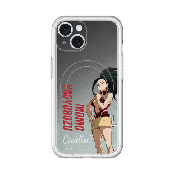 スリムプロテクションプレミアムケース with MagSafe［ 僕のヒーローアカデミア - 立ち絵 - 八百万 百 ］