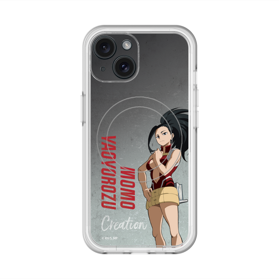 スリムプロテクションプレミアムケース with MagSafe［ 僕のヒーローアカデミア - 立ち絵 - 八百万 百 ］