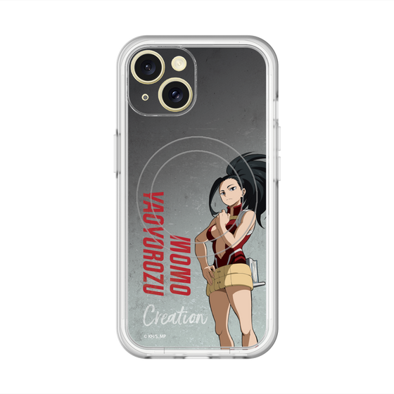 スリムプロテクションプレミアムケース with MagSafe［ 僕のヒーローアカデミア - 立ち絵 - 八百万 百 ］