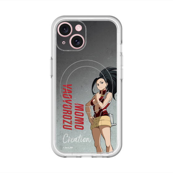 スリムプロテクションプレミアムケース with MagSafe［ 僕のヒーローアカデミア - 立ち絵 - 八百万 百 ］