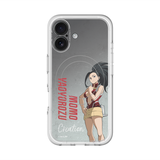 スリムプロテクションプレミアムケース with MagSafe［ 僕のヒーローアカデミア - 立ち絵 - 八百万 百 ］