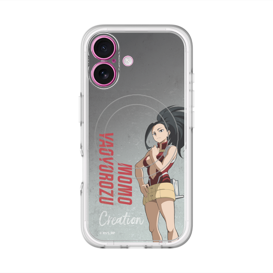 スリムプロテクションプレミアムケース with MagSafe［ 僕のヒーローアカデミア - 立ち絵 - 八百万 百 ］