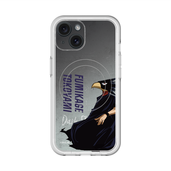 スリムプロテクションプレミアムケース with MagSafe［ 僕のヒーローアカデミア - 立ち絵 - 常闇 踏陰 ］