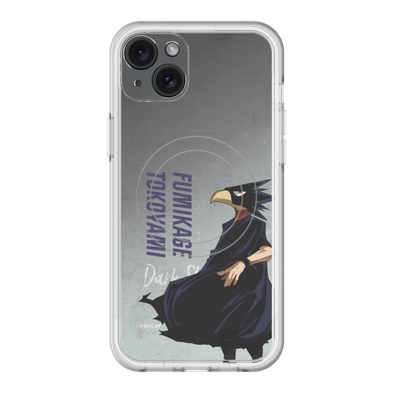 スリムプロテクションプレミアムケース with MagSafe［ 僕のヒーローアカデミア - 立ち絵 - 常闇 踏陰 ］