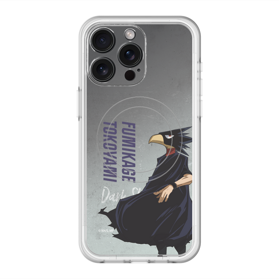 スリムプロテクションプレミアムケース with MagSafe［ 僕のヒーローアカデミア - 立ち絵 - 常闇 踏陰 ］